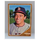 1962 Topps Albie Pearson 1958 AL ROY 343