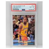 1996 Kobe Bryant Stadium Club Rookies 1 RC PSA 8