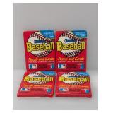 (4) 1988 Donruss Baseball Packs