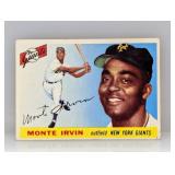 1955 Topps Baseball #100 Monte Irvin Corner