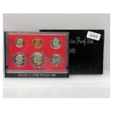 1981 US Mint Proof Set