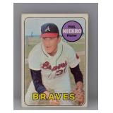 1969 Topps Baseball Phil Niekro HOF 355