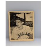 1948 Bowman Baseball Bob Feller HOF Indians Crease