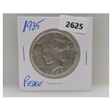 1935 90% Silv Peace $1 Dollar