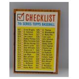1962 Topps Unchecked Checklist Tuff Hi Number 516