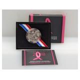 2018 Breast Cancer Awareness UNC Half $1