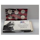2005 US Mint Quarter Proof Set