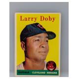 1958 Topps Baseball #424 Larry Doby HOF Indians