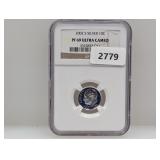 NGC 2002-S PF69 Ultra Cam Roos Dime NGC 2002-S PF69 Ultra Cam Roos Dime