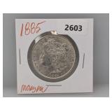 1885 90% Silv Morgan $1 Dollar 1885 90% Silv Morgan $1 Dollar
