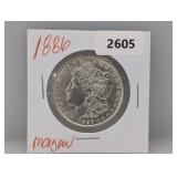 1886 90% Silv Morgan $1 Dollar 1886 90% Silv Morgan $1 Dollar