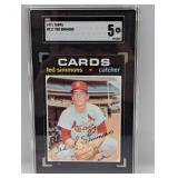 1971 Topps Ted Simmons RC 117 SGC 5 1971 Topps Ted Simmons RC 117 SGC 5