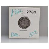 1942 90% Silv Mercury Dime 1942 90% Silv Mercury Dime