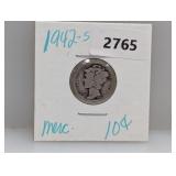 1942-S 90% Silv Mercury Dime 1942-S 90% Silv Mercury Dime