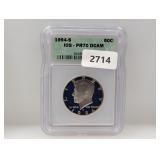 ICG 1994-S PR70DCAM JFK Half $1 Dollar ICG 1994-S PR70DCAM JFK Half $1 Dollar