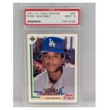 1991 UD Final Edition Pedro Martinez RC 2F PSA 9 1991 UD Final Edition Pedro Martinez RC 2F PSA 9