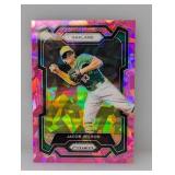 2024 Prizm Jacob Wilson Pink Cracked Ice #237 2024 Prizm Jacob Wilson Pink Cracked Ice #237