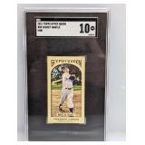 2011 Topps Gypsy Queen Mini Mickey Mantle SGC 10 2011 Topps Gypsy Queen Mini Mickey Mantle SGC 10