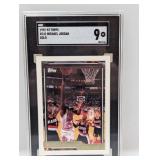 1992-93 Topps GOLD #141 Michael Jordan SGC 9 MT 1992-93 Topps GOLD #141 Michael Jordan SGC 9 MT