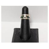 .925 Sterl Inlay Band Stamped KILHNLE Sz 4.5 .925 Sterl Inlay Band Stamped KILHNLE Sz 4.5