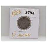 1883 V Nickel 1883 V Nickel