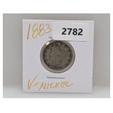 1883 V Nickel 1883 V Nickel