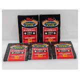 (5) Pack 1992 Topps Stadium Club Baseball Series 1 (5) Pack 1992 Topps Stadium Club Baseball Series 1