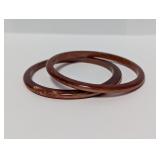 Vtg Polished Resin Bangle Bracelets Vtg Polished Resin Bangle Bracelets