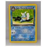 Pok�mon 2000 1st Edition Dark Wartortle Pok�mon 2000 1st Edition Dark Wartortle