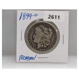 1899-O 90% Silv Morgan $1 Dollar 1899-O 90% Silv Morgan $1 Dollar