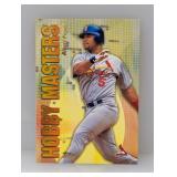 2001 Topps Albert Pujols Rookie Hobby Masters #9 2001 Topps Albert Pujols Rookie Hobby Masters #9