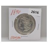 1896 90% Silv Morgan $1 Dollar 1896 90% Silv Morgan $1 Dollar