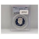 PCGS 2011-S PR69DCAM Silv JFK Half $1 PCGS 2011-S PR69DCAM Silv JFK Half $1