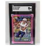 2024 Topps Chrome Pink Refractor Drake May SGC 9 2024 Topps Chrome Pink Refractor Drake May SGC 9