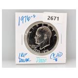 1976-S PF Clad Ike $1 Dollar 1976-S PF Clad Ike $1 Dollar