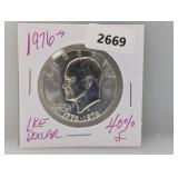 1976-S 40% Silv Ike $1 Dollar 1976-S 40% Silv Ike $1 Dollar