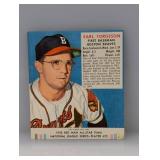1952 Red Man Tobacco Earl Torgeson Creases/Stain 1952 Red Man Tobacco Earl Torgeson Creases/Stain