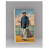 1909 Recruit Chief Gunner US Navy T81 15 Creases 1909 Recruit Chief Gunner US Navy T81 15 Creases