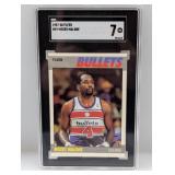 1987-88 Fleer #69 Moses Malone SGC 7 NM 1987-88 Fleer #69 Moses Malone SGC 7 NM