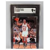 1998 UD MJX MJ Timeline #106 Michael Jordan SGC 9 1998 UD MJX MJ Timeline #106 Michael Jordan SGC 9