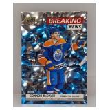 2024-25 UD McDavid Blue Cracked Ice Breaking News 2024-25 UD McDavid Blue Cracked Ice Breaking News