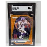 2024 Panini Lazer Prizm #192 Randy Moss SGC 9 MT 2024 Panini Lazer Prizm #192 Randy Moss SGC 9 MT