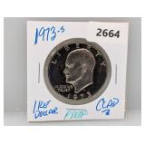 1973-S PF Clad Ike $1 Dollar 1973-S PF Clad Ike $1 Dollar