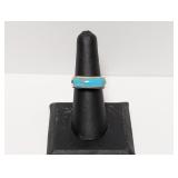 .925 Sterling Turquoise Ring Sz 7 .925 Sterling Turquoise Ring Sz 7