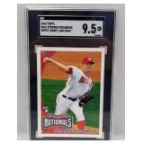 2010 Strasburg Topps White Jersey Back RC SGC 9.5 2010 Strasburg Topps White Jersey Back RC SGC 9.5
