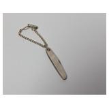 .925 Sterling Small Pocket Knife .925 Sterling Small Pocket Knife