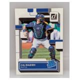 2022 Donruss Rated Rookie Cal Raleigh Rookie #39 2022 Donruss Rated Rookie Cal Raleigh Rookie #39