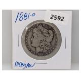 1881-O 90% Silv Morgan $1 Dollar 1881-O 90% Silv Morgan $1 Dollar