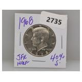 1968 40% Silv JFK Half $1 Dollar 1968 40% Silv JFK Half $1 Dollar