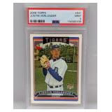 2006 Justin Verlander Topps RC #641 PSA 9 2006 Justin Verlander Topps RC #641 PSA 9